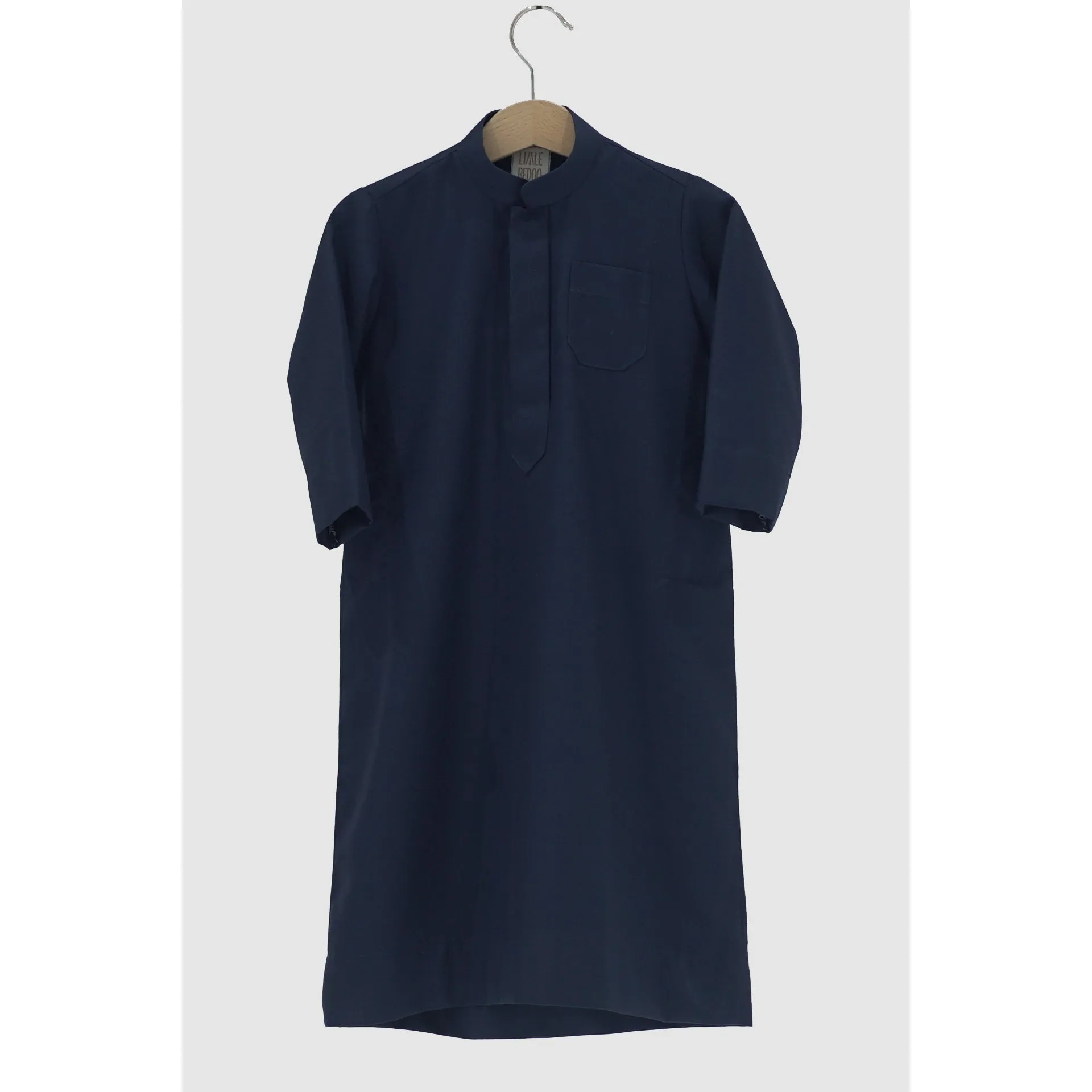 Winter Collection: Dishdasha - Navy Blue