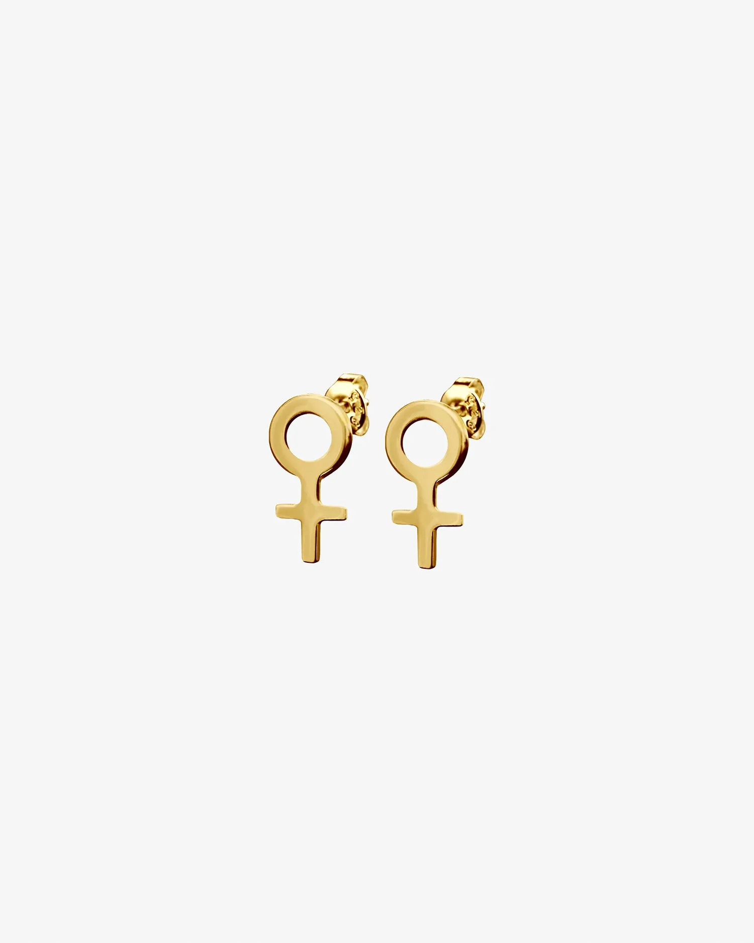 Women Unite small studs gold