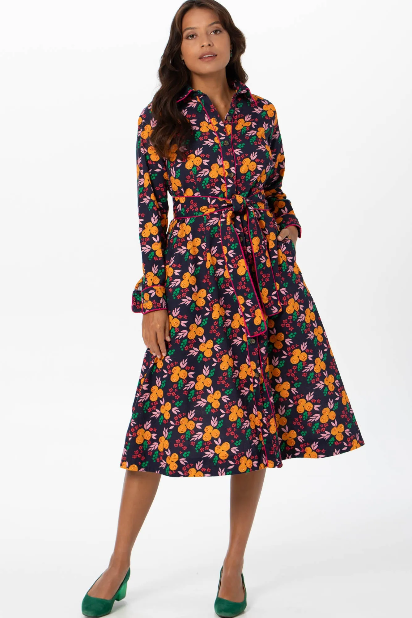 Zoey Dress Winter Berries