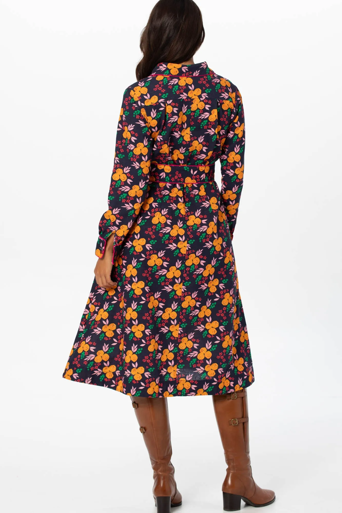 Zoey Dress Winter Berries